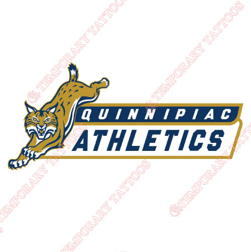 Quinnipiac Bobcats Customize Temporary Tattoos Stickers NO.5971